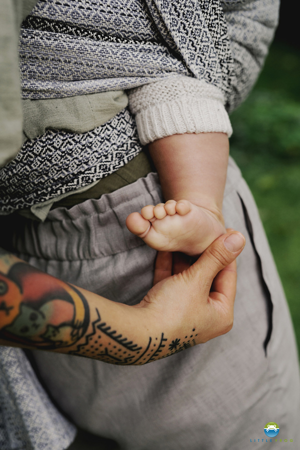 Baby Sling Lovely Fog size 7