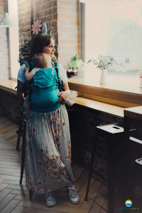 Babytrage Prime Pure Linen Hawaiian Waters 