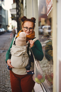 Porte-bébé ergonomique Prime Beige Moonstone /2e choix