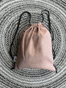 Rucsac mare pentru eșarfă port-bebe Little Frog - TENCEL™ Foxy Cube