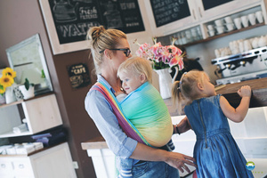 Écharpe de portage Sandy Ammolite - size 7 /2e choix