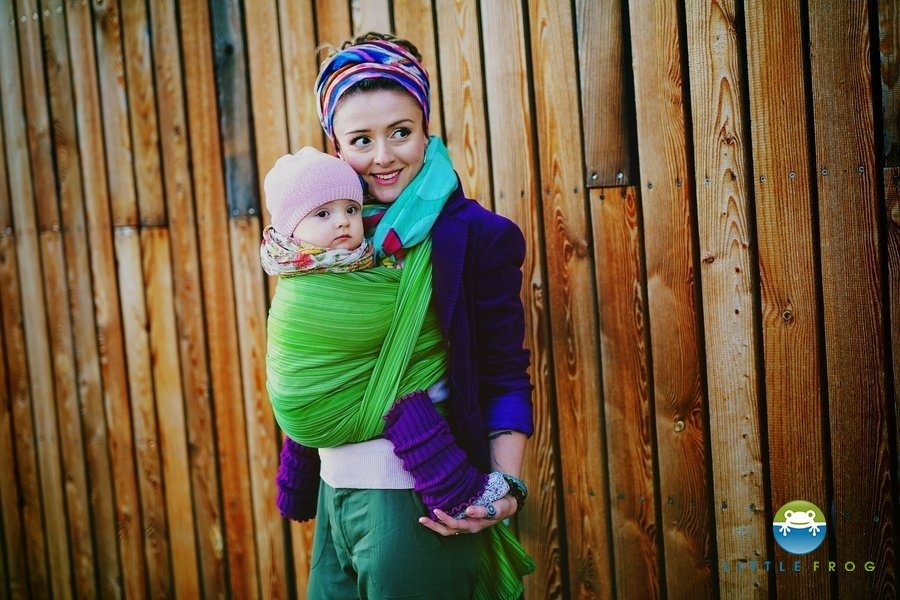 Baby Sling Olivine size 5