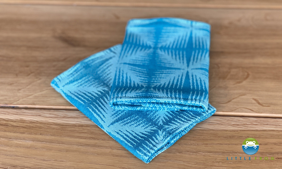 Protector tirantes for Little Frog Carrier - Blue Glimmer