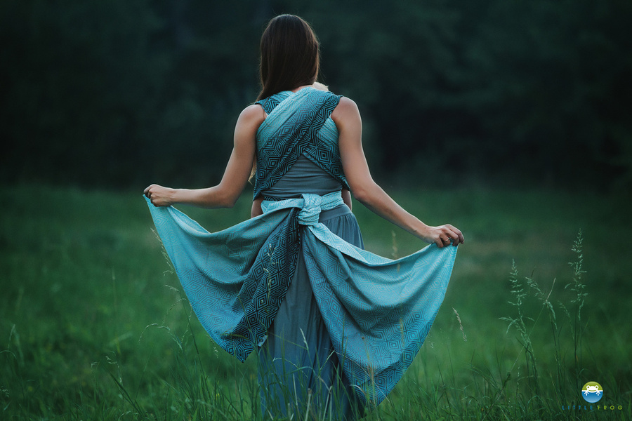 Tragetuch Stormy Cube - Größe 7 /2. Wahl