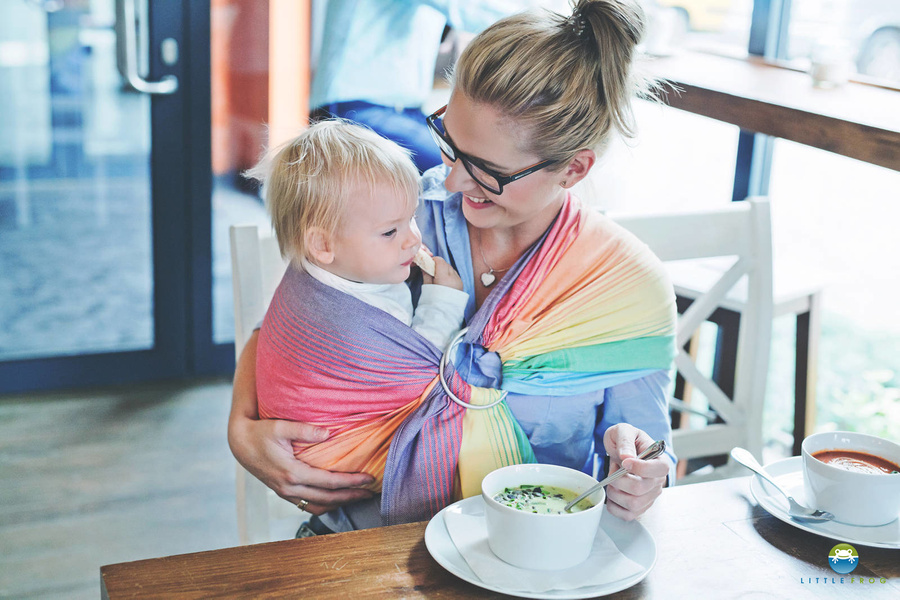 Ring Sling Sandy Ammolite - taille S (1,7m )/2e choix