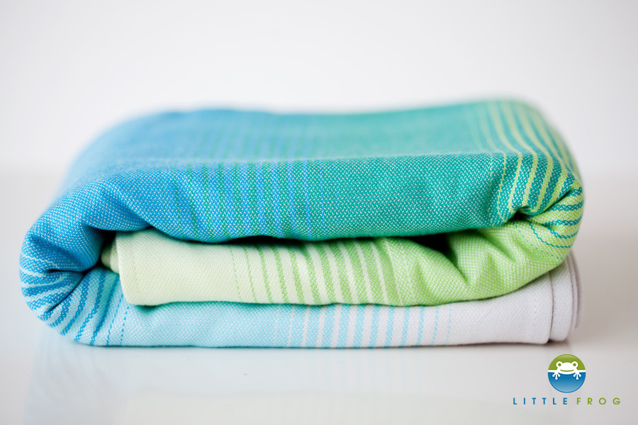 Little Frog woven wrap - Bamboo Bazzite - size 5 (4,2 m)