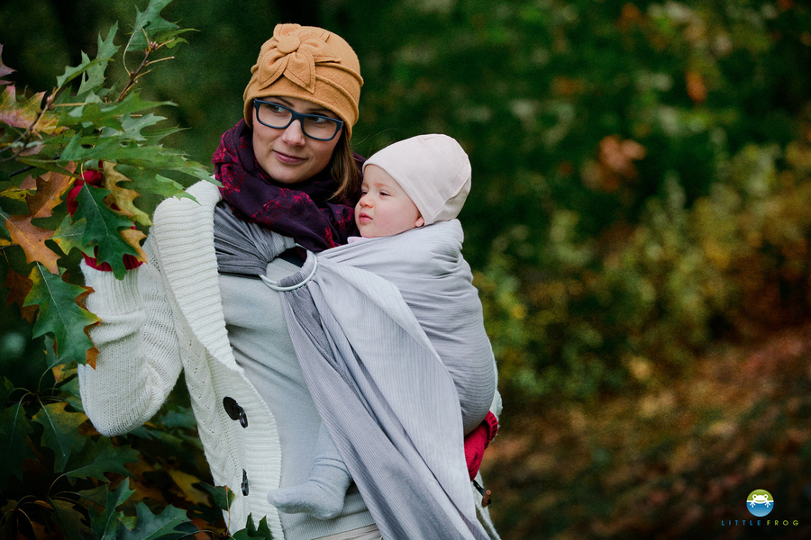 Ring Sling Bamboo Howlite - taille M (2m)/2e choix
