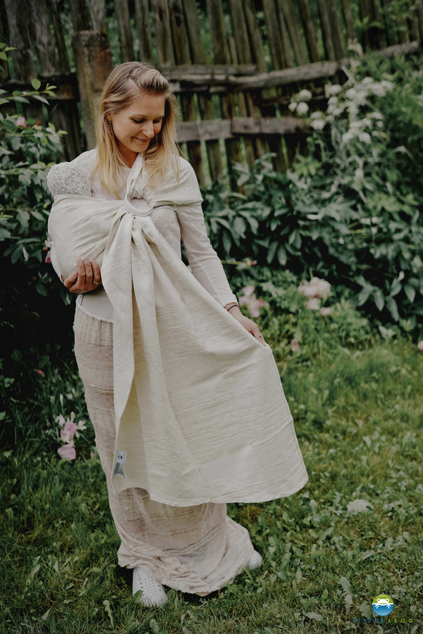 Ring Sling Linen Summer Meadow - taille M (2,0 m) /2e choix