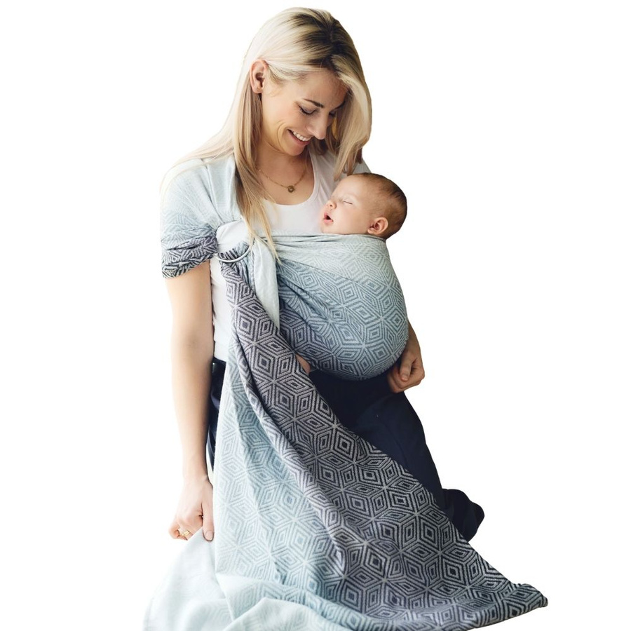 Ring Sling TENCEL™ Rocky Cube - taille S (1,7m)