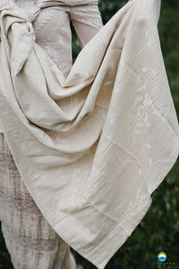 Ring Sling Tragetuch Linen Summer Meadow - Größe M (2,0m)