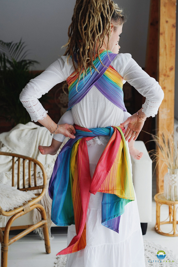 Chusta do noszenia dziecka TENCEL™ Daisy Agat 4,2 m/II gatunek