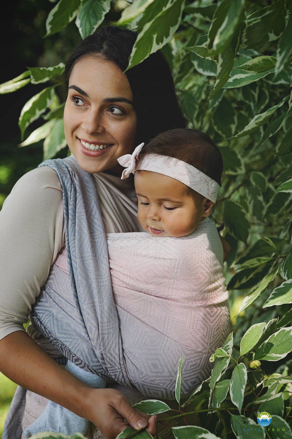 Baby Sling Linen Foggy Cube size 6 /2nd class