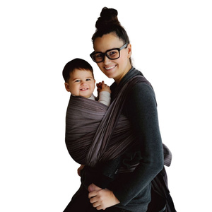 Fular portabebés marrón Bronzite – una opción universal para el día a día, talla 6