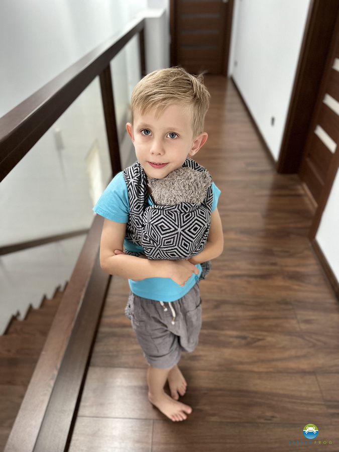 MIni Fular Black Cube