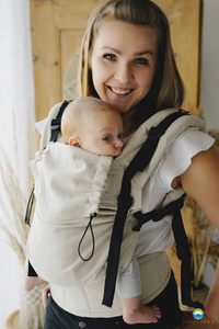 Baby Carrier Prime Linen Ecru /2nd class