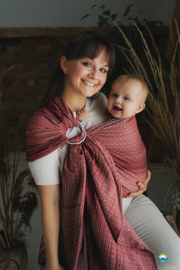 Ring sling Lovely Passion - size S (1,7m)