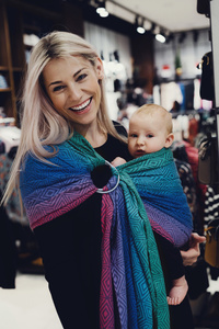 Ring Sling TENCEL™ Aurora Cube - taille L (2,3m)